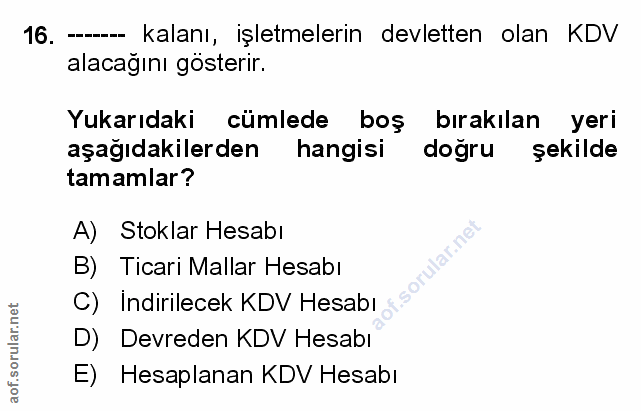 Soru 16