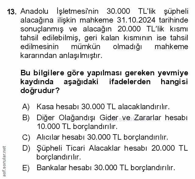 Soru 13