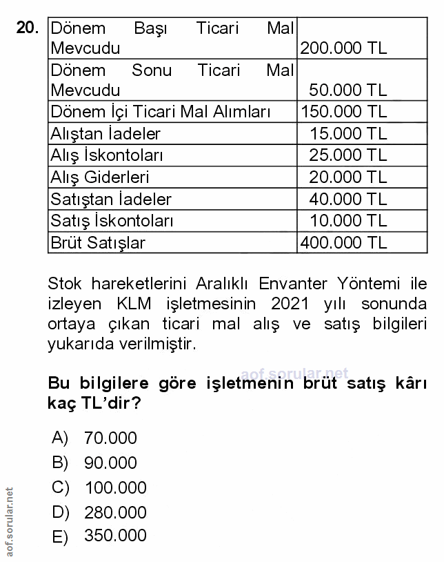 Soru 20
