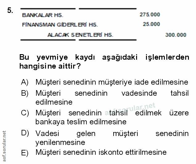 Soru 5