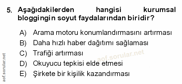 Soru 5