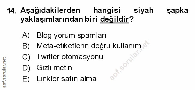 Soru 14