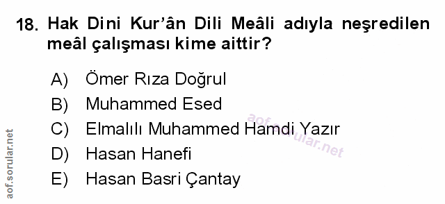 Soru 18