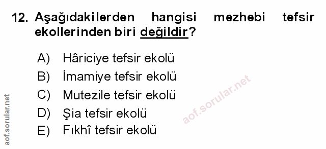 Soru 12