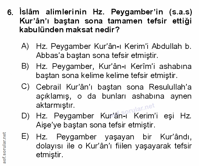 Soru 6