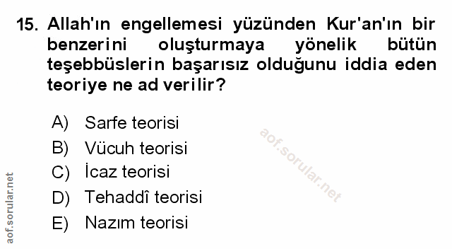Soru 15