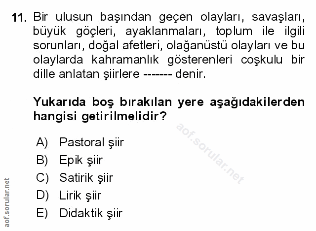Soru 11