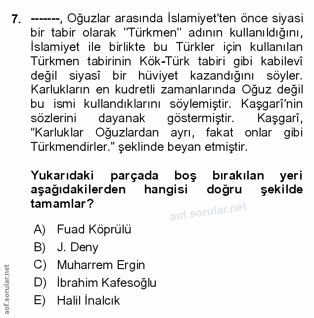 Soru 7