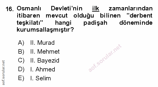 Soru 16