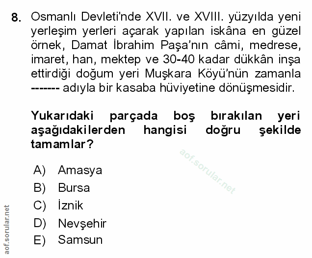 Soru 8
