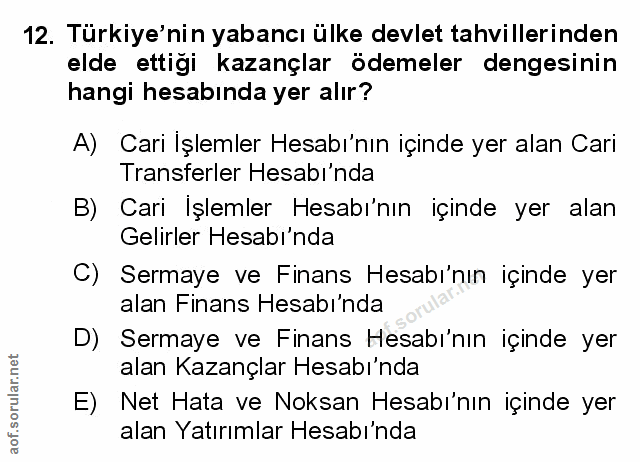Soru 12