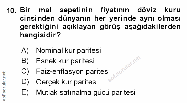 Soru 10