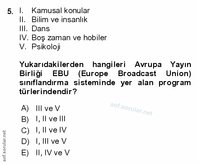 Soru 5