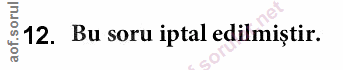 Soru 12