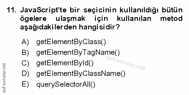 Soru 11