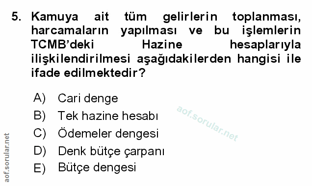 Soru 5