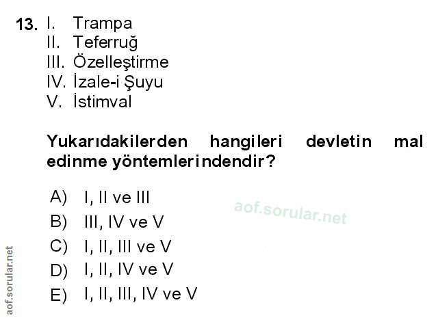Soru 13