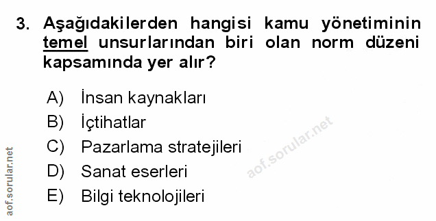 Soru 3