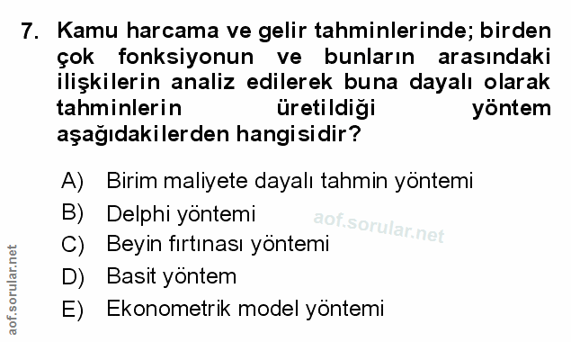 Soru 7