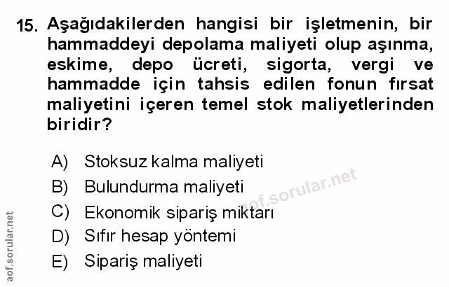 Soru 15