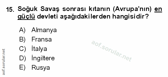 Soru 15