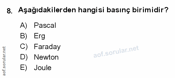 Soru 8