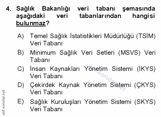 Soru 4