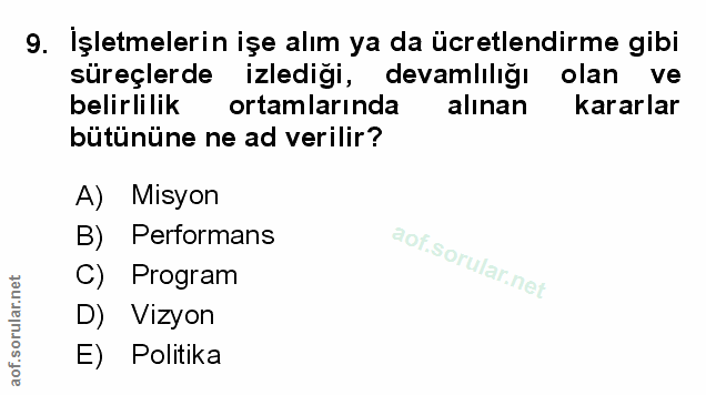 Soru 9