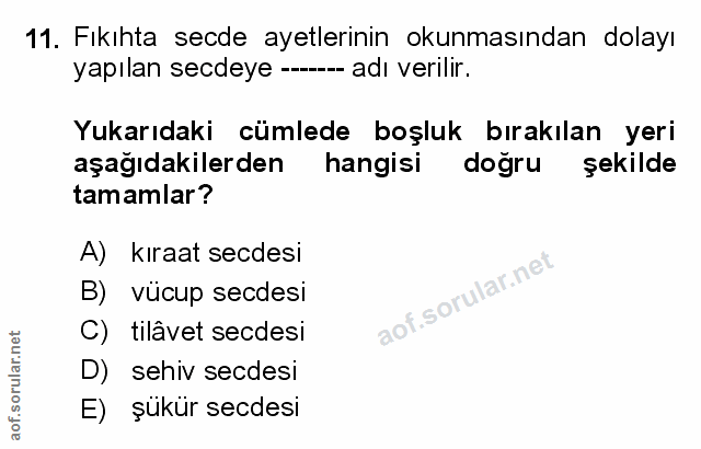 Soru 11