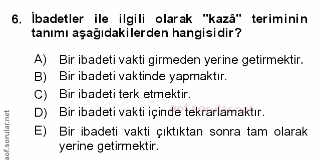 Soru 6
