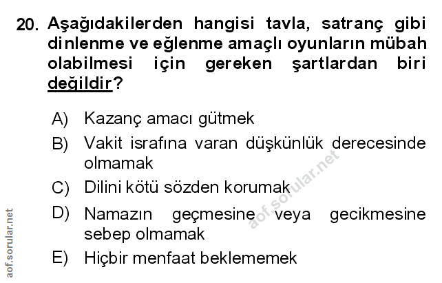 Soru 20