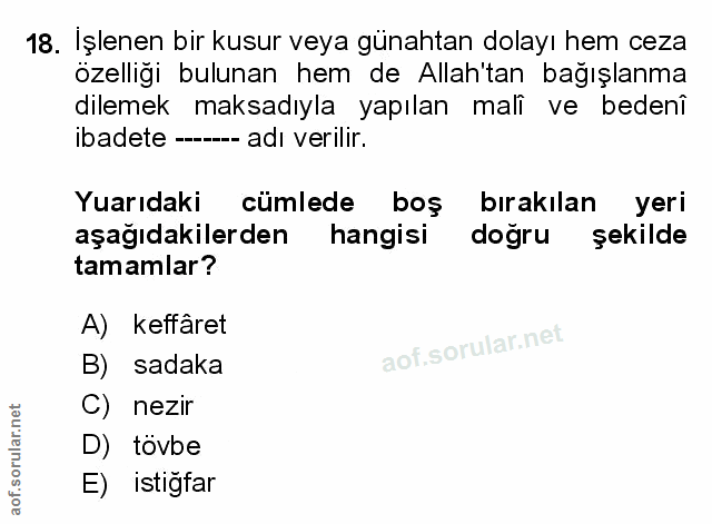 Soru 18