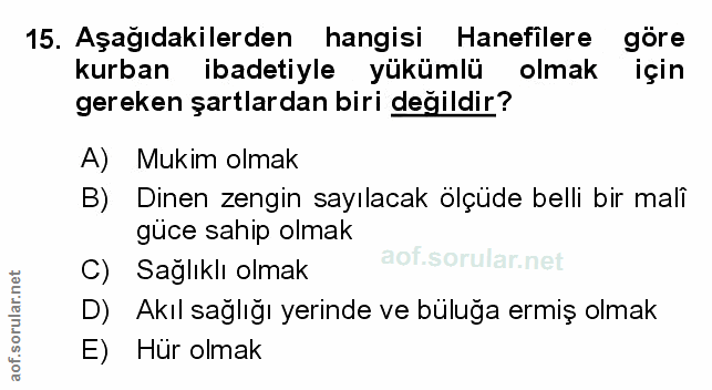 Soru 15
