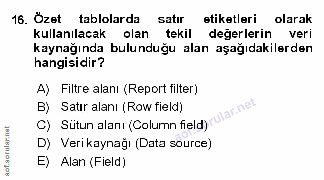 Soru 16