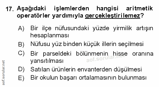 Soru 17