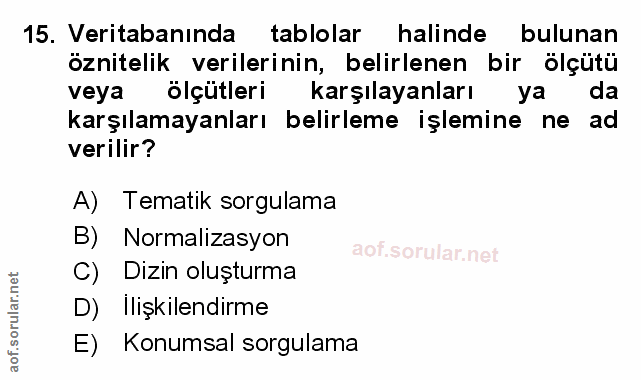Soru 15