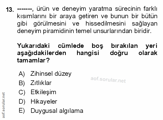 Soru 13