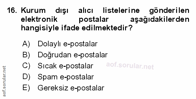 Soru 16