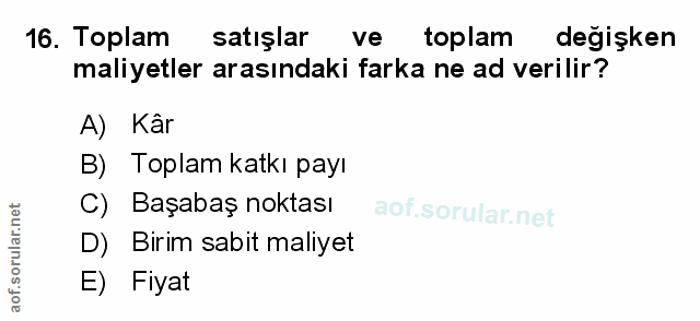 Soru 16