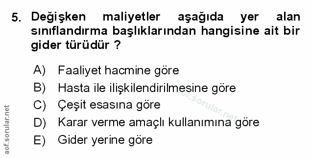 Soru 5
