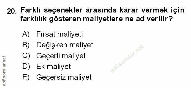 Soru 20