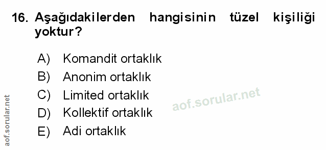 Soru 16