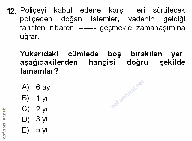 Soru 12