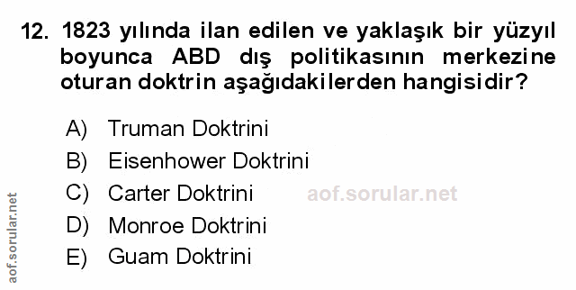 Soru 12