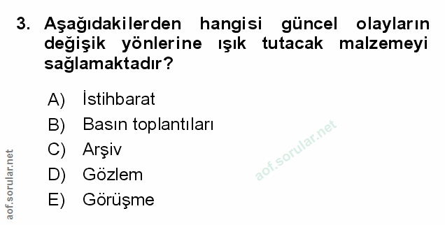 Soru 3