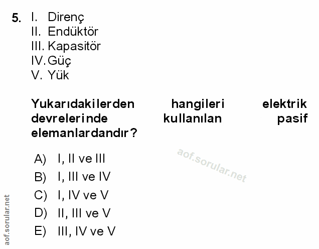 Soru 5