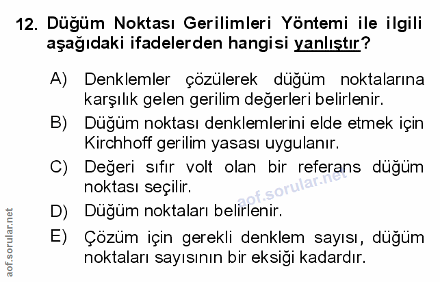 Soru 12