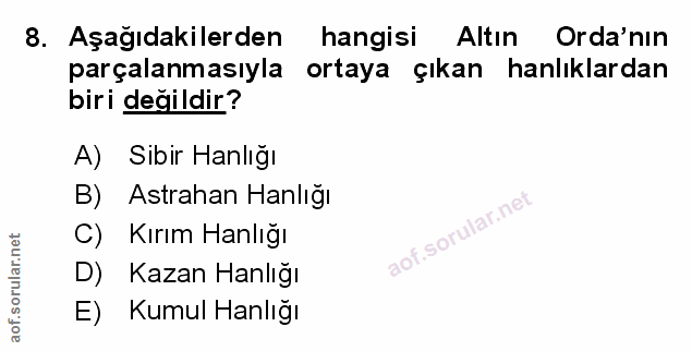 Soru 8