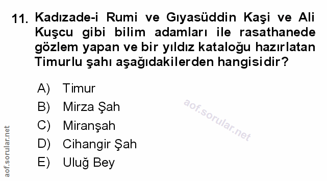 Soru 11