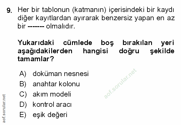 Soru 9